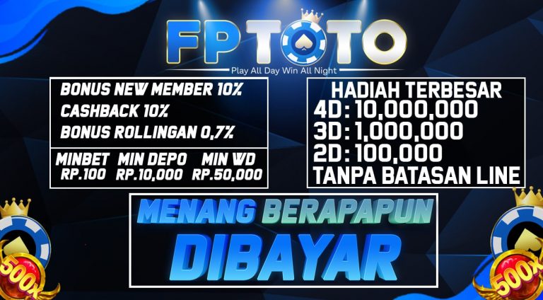 Fptoto BO Togel Terpercaya